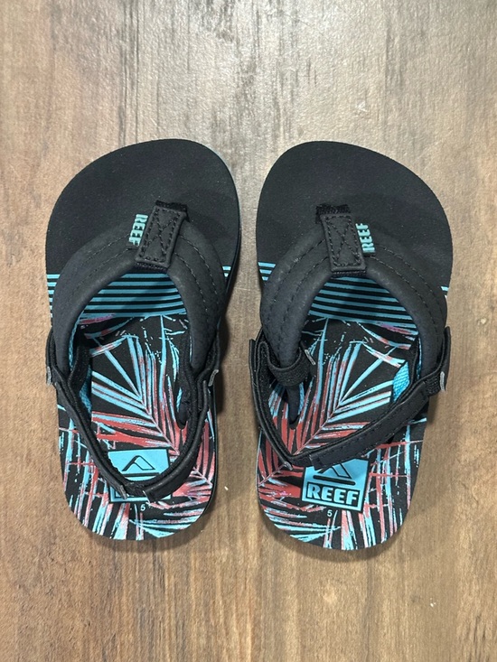 Reef Other - Reef Infant Flip-Flops with Tropical Print